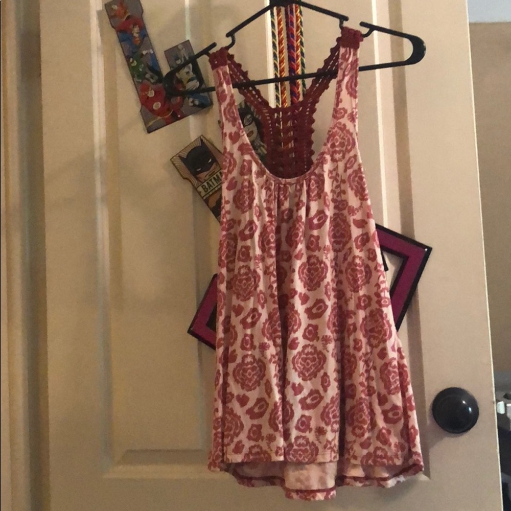 Lace tank top!